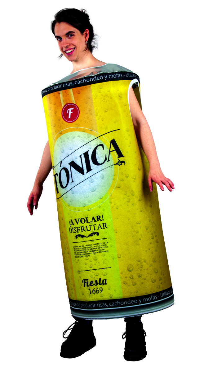 DISFRAZ DE LATA TONICA