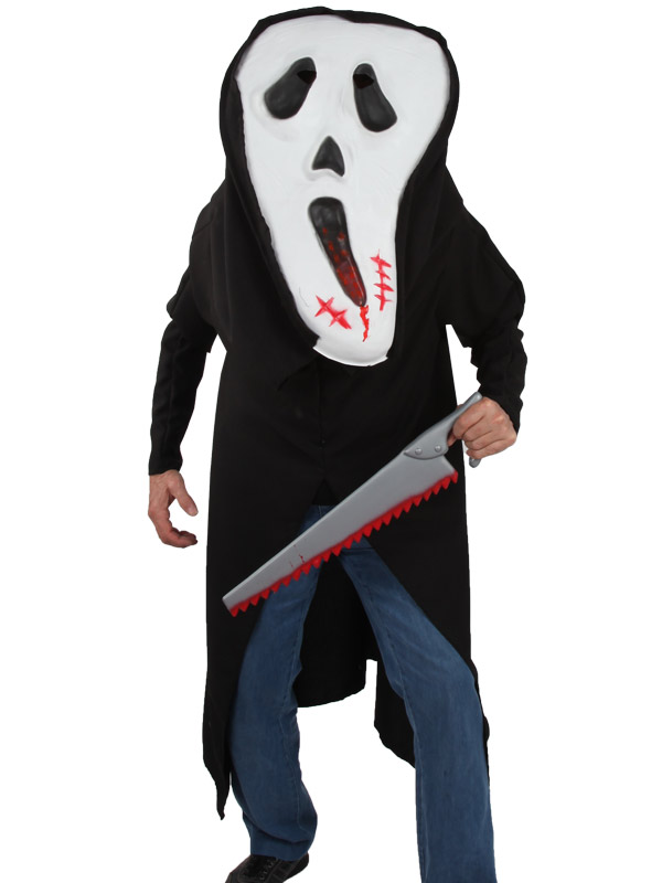 DISFRAZ DE SCREAM MASCARA GIGANTE