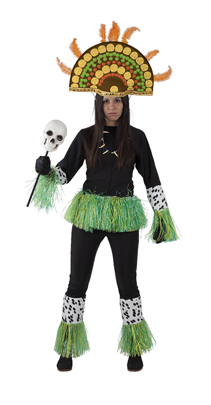 DISFRAZ DE ZULU MUJER
