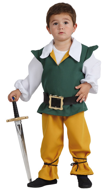 DISFRAZ MEDIEVAL BEBE NIÑO