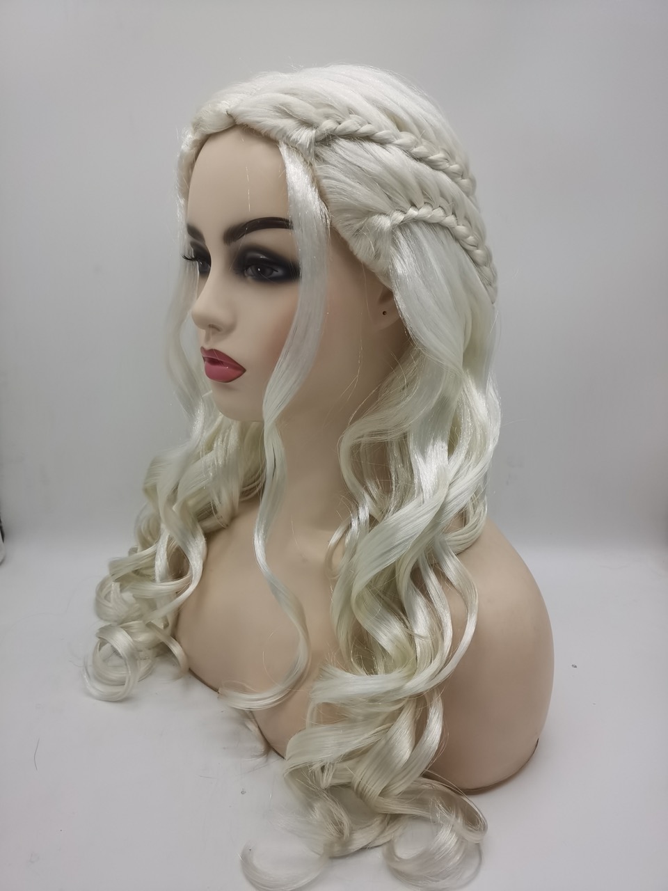 PELUCA MEDIEVAL TRENZAS