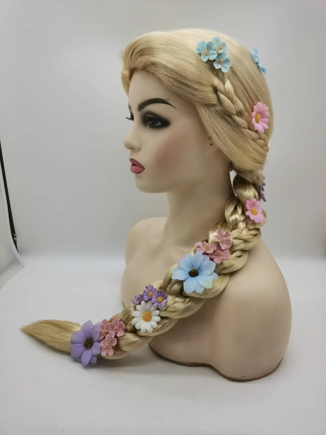 PELUCA HIPPIE FLORES