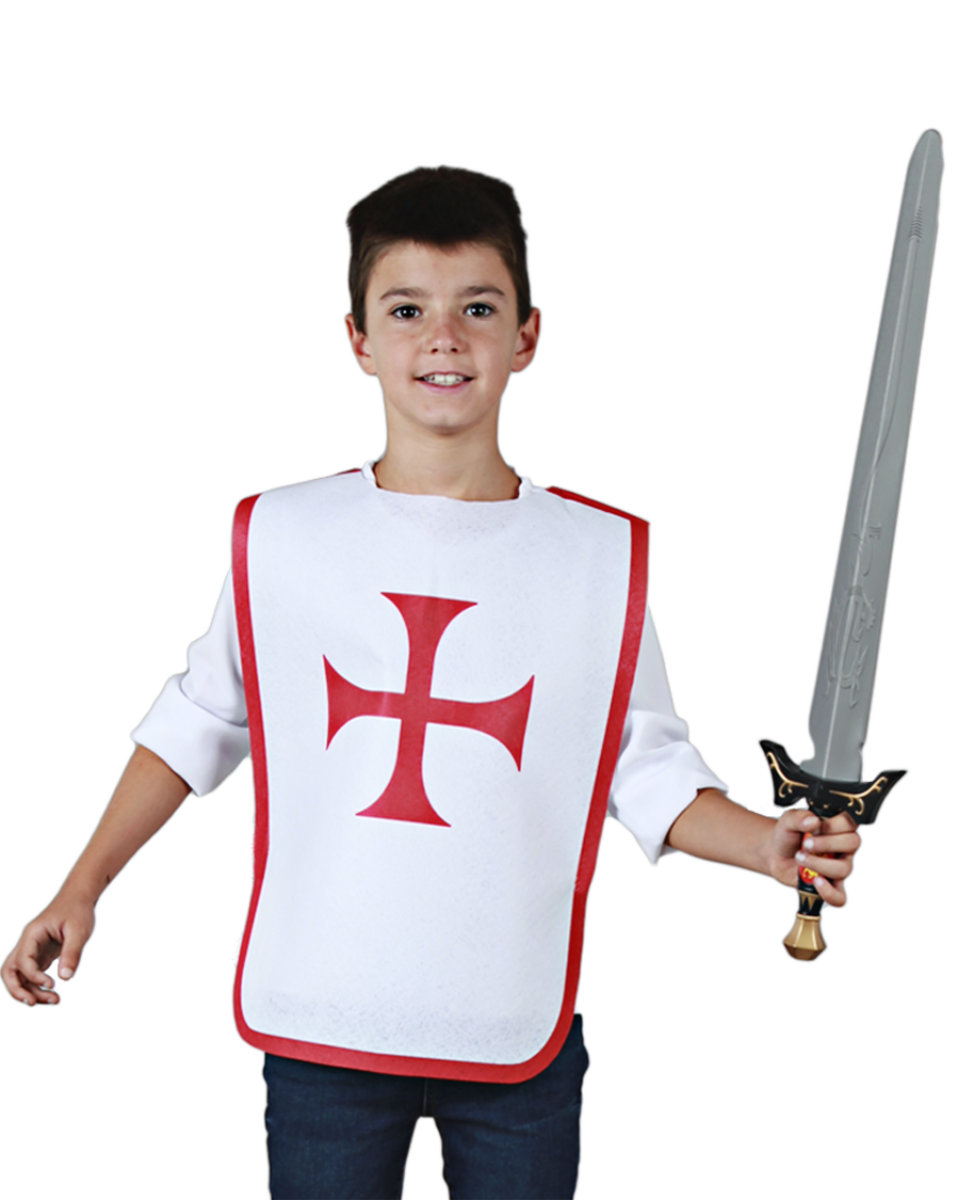 PETO MEDIEVAL CRUZ ROJA