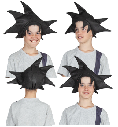 PELUCA KARATECA PINCHOS