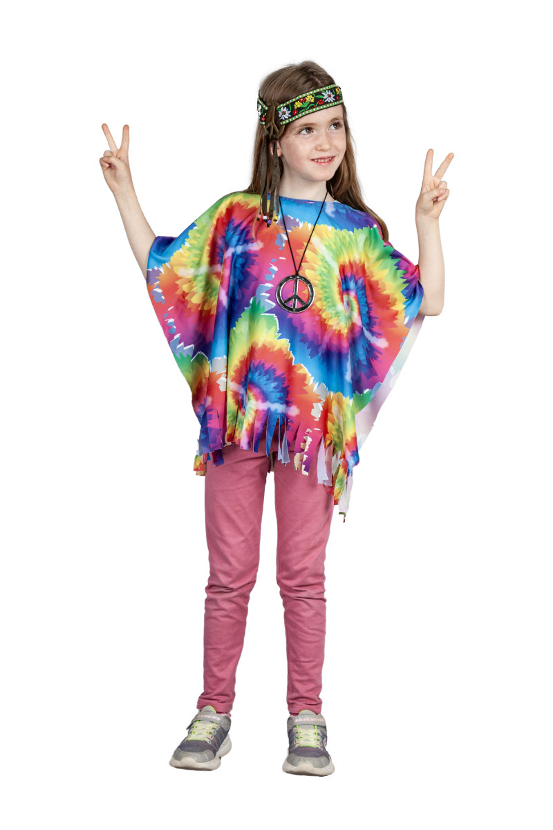 PONCHO HIPPIE INFANTIL