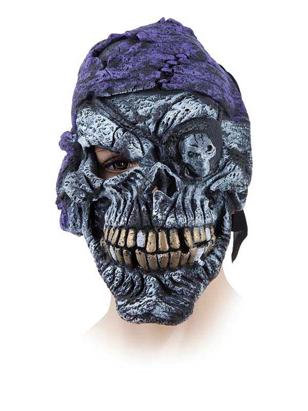 MASCARA DE ESQUELETO PIRATA