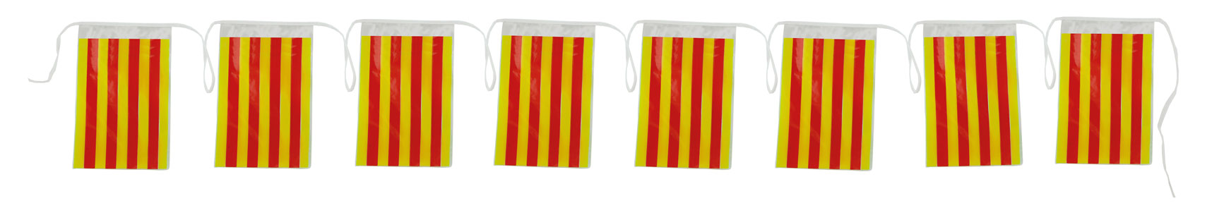 BANDERA CATALUÑA PLASTICO