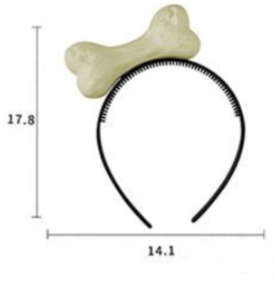 DIADEMA CON HUESO