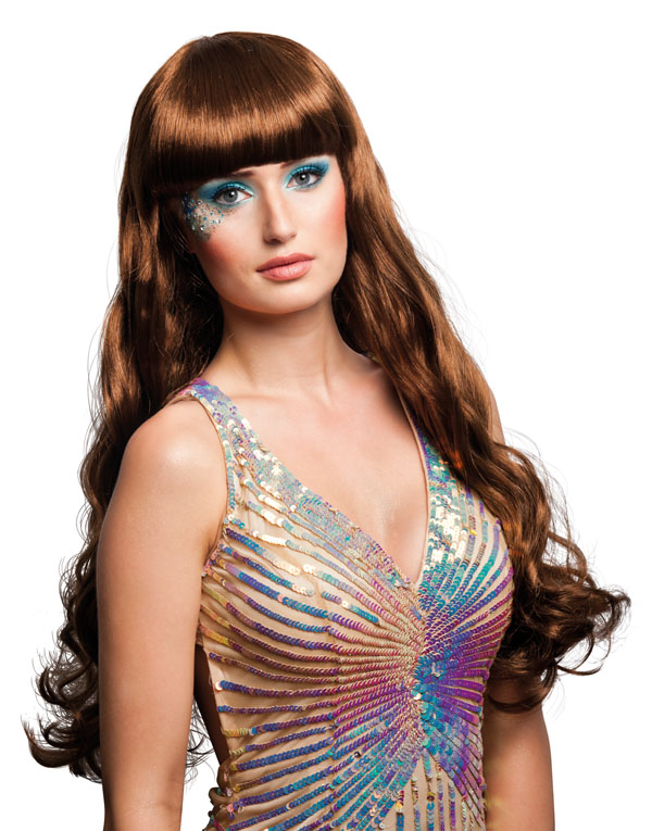 PELUCA SIRENITA CASTAÑA