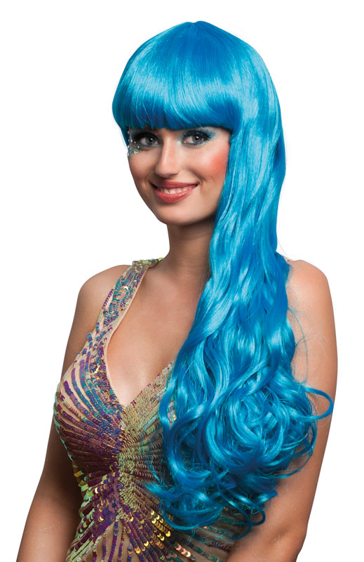 PELUCA SIRENITA AZUL