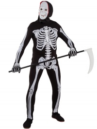 MALLA DE LICRA ESQUELETO (no incluye guantes) 