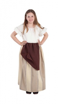 FALDA CAMPESINA INFANTIL