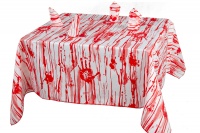 MANTEL CON SERVILLETAS HALLOWEEN