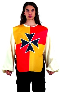 PETO MEDIEVAL CRUZ ADULTO