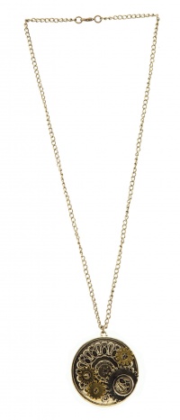 MEDALLON STEAMPUNK ENGRANAJES 