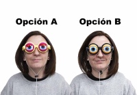 GAFAS CON MOVIMIENTO DE OJOS