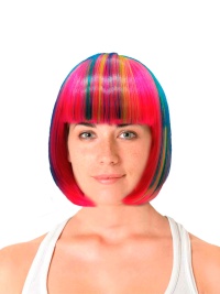 PELUCA CHARLESTON MULTICOLOR