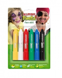 SET FACE STICK 6 UNIDS. COLORES SURTIDOS