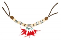 COLLAR INDIA PLUMA