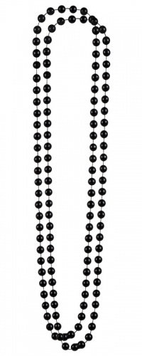 SET 2 COLLARES PERLAS NEGRAS